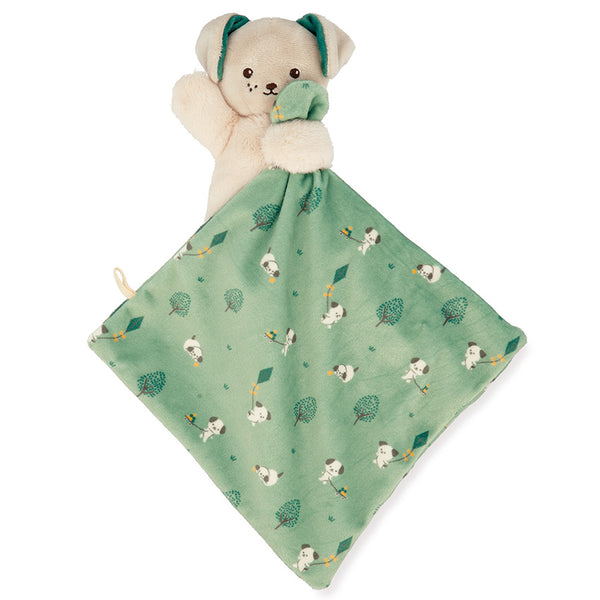 Kaloo - Carre Doudou Dog Green-Panda Kids and Baby