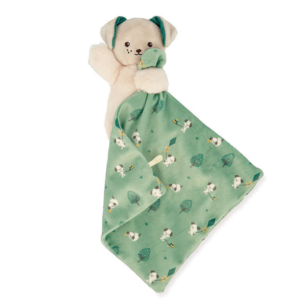 Kaloo - Carre Doudou Dog Green-Panda Kids and Baby