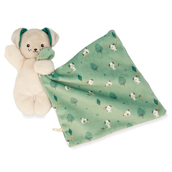Kaloo - Carre Doudou Dog Green-Panda Kids and Baby