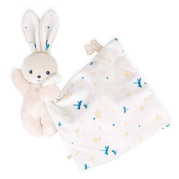 Kaloo - Carre Doudou Rabbit White Delicate-Panda Kids and Baby