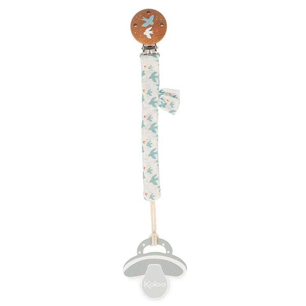 Kaloo - Kdoux Pacifier Holder Dove-Panda Kids and Baby