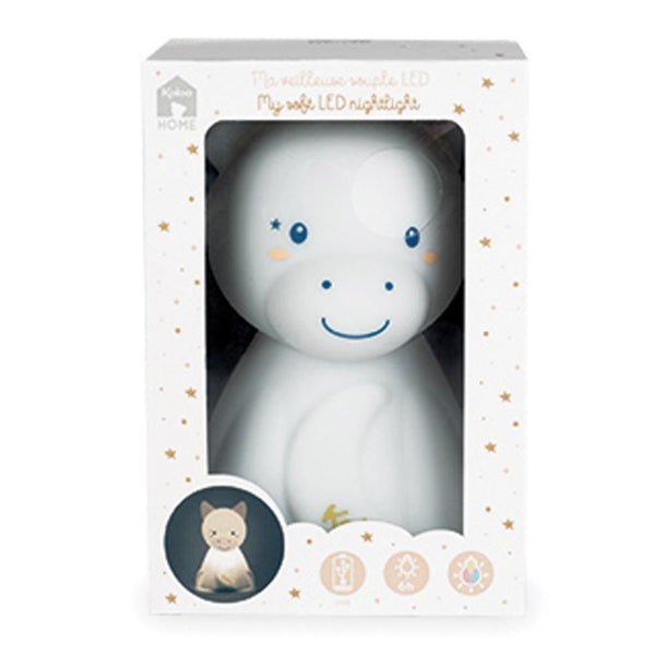 Kaloo - My Soft LED Nightlight Donkey - Silicone-Panda Kids and Baby