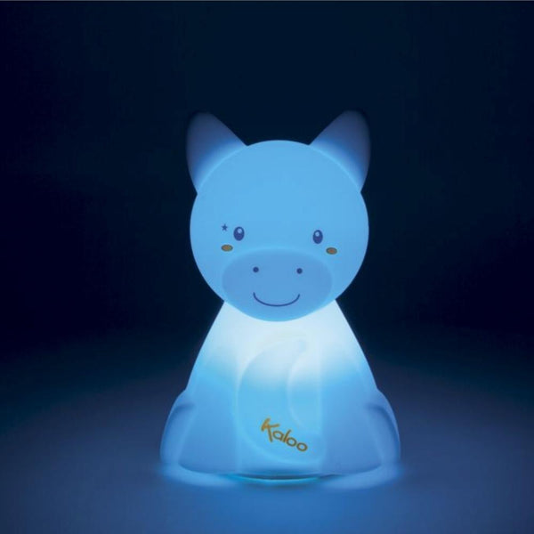 Kaloo - My Soft LED Nightlight Donkey - Silicone-Panda Kids and Baby