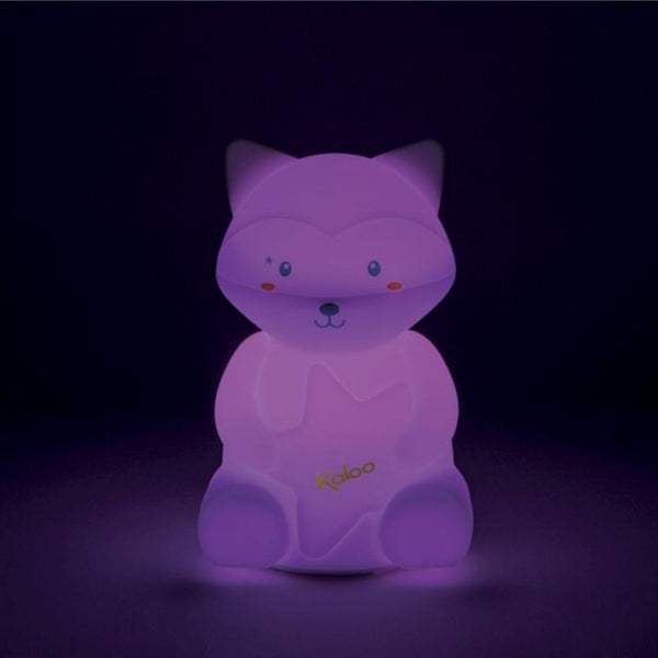 Kaloo - My Soft LED Nightlight Racoon - Silicone-Panda Kids and Baby