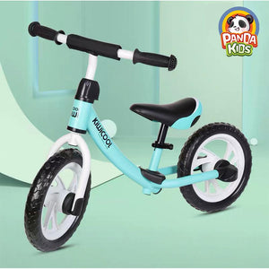 Kiwicool - Toddler Balance Bike Outdoor Ride-On Toys Ride-on Toys Panda Kids & Baby Tiffany Blue 