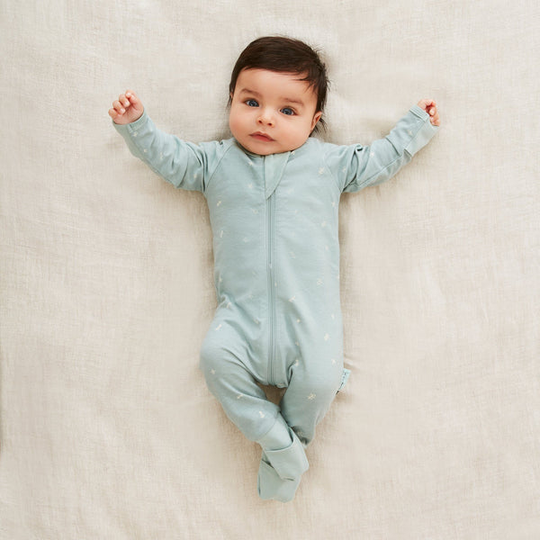 ergoPouch - Layers Long Sleeve 0.2 Tog - Sage Baby Sleeping ergoPouch 