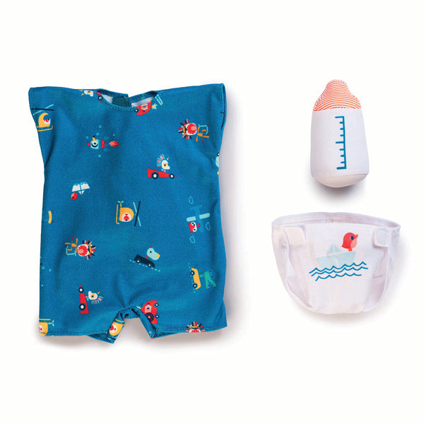 Lilliputiens - Noa Doll-Panda Kids and Baby