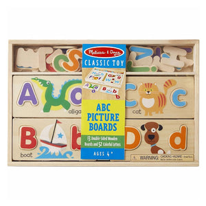 Melissa & Doug - ABC Picture Boards-Panda Kids and Baby