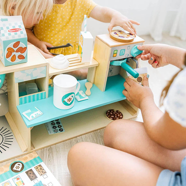 Melissa & Doug - Café Barista Coffee Shop-Panda Kids and Baby