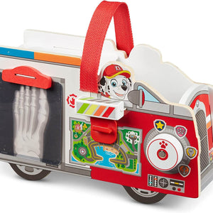 Melissa & Doug - Paw Patrol -Marshall Wooden Rescue Caddy-Panda Kids and Baby