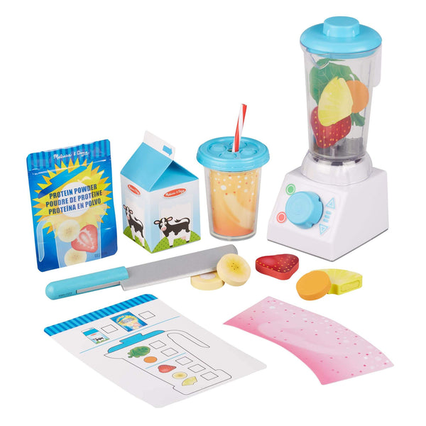 Melissa & Doug - Smoothie Maker Blender Set-Panda Kids and Baby