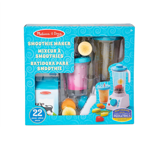 Melissa & Doug - Smoothie Maker Blender Set-Panda Kids and Baby