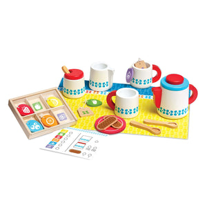 Melissa & Doug - Steep & Serve Tea Set - 22 pieces-Panda Kids and Baby