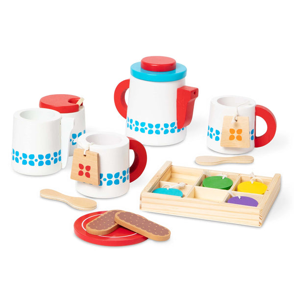 Melissa & Doug - Steep & Serve Tea Set - 22 pieces-Panda Kids and Baby
