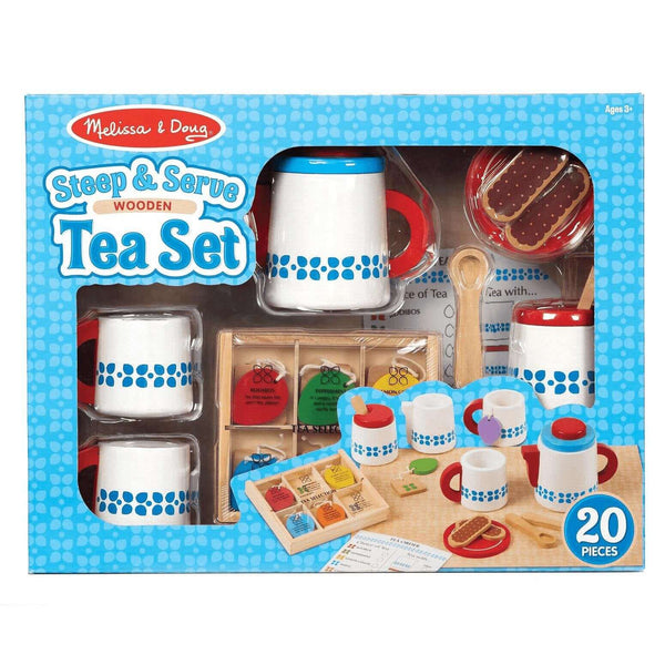 Melissa & Doug - Steep & Serve Tea Set - 22 pieces-Panda Kids and Baby