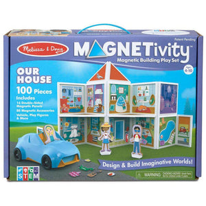 Melissa & Doug - Magnetivity Our House Early Leaning Toys Melissa & Doug 