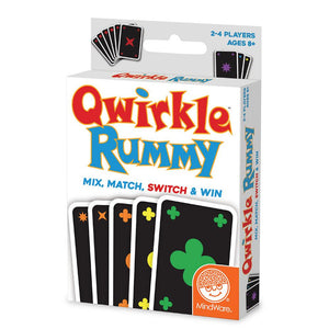 Mindware - Qwirkle Rummy Match Game for 2-4 Players Educational Games Mindware 