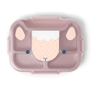 Monbento - Wonder Kids Lunch Tray - Pink Sheep-Panda Kids and Baby