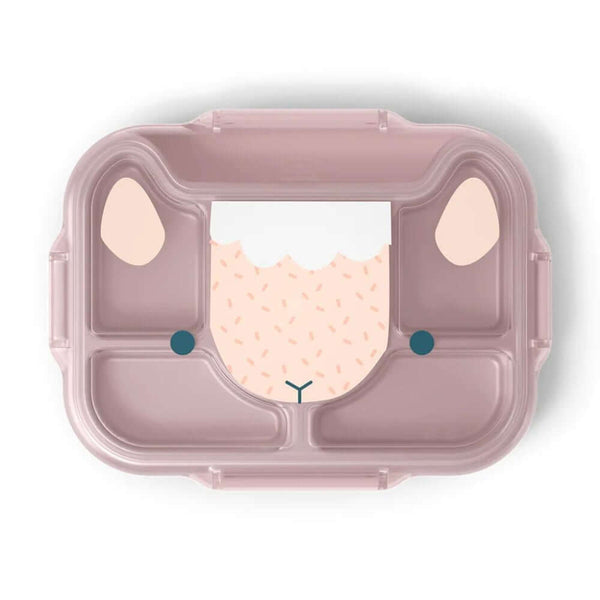 Monbento - Wonder Kids Lunch Tray - Pink Sheep-Panda Kids and Baby