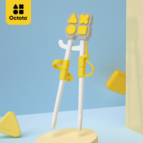 Octoto - Adjustable Kids Learning Chopstick with Carry Case-Panda Kids and Baby