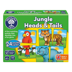 Orchard Game - Jungle Heads & Tails-Panda Kids and Baby