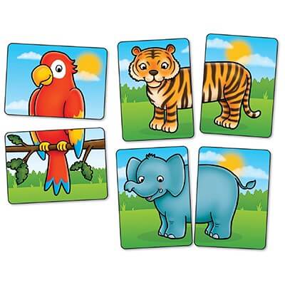 Orchard Game - Jungle Heads & Tails-Panda Kids and Baby