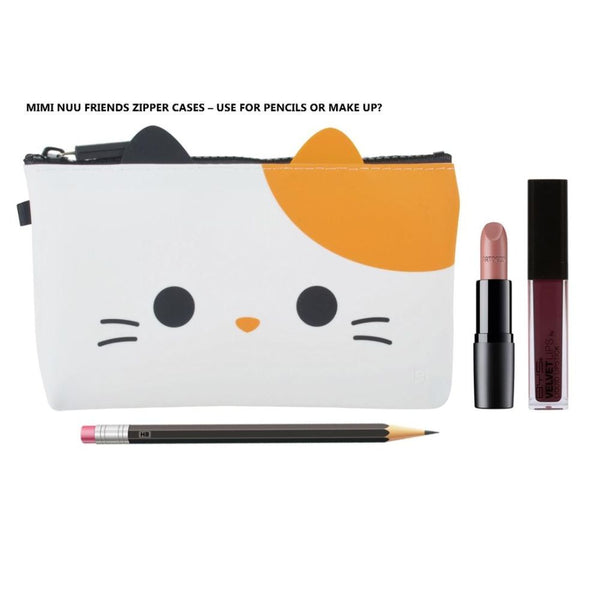 P+G Design - mini NUU Friends - Calico Cat Zipper Case-Panda Kids and Baby