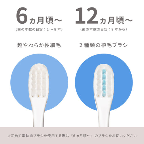 Pigeon - First Finish Dedicated Electric Toothbrush - Green-Panda Kids and Baby