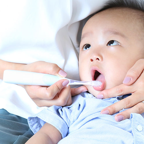 Pigeon - First Finish Electric Toothbrush Replacement Brush-Panda Kids and Baby