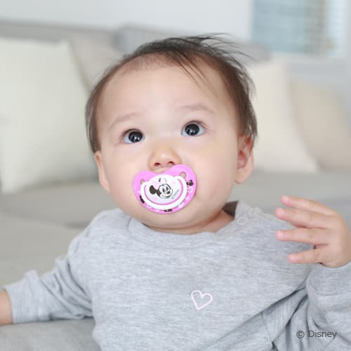 Pigeon - FunFriends Minnie Mouse Baby Pacifier for 6-18months/Size L-Panda Kids and Baby