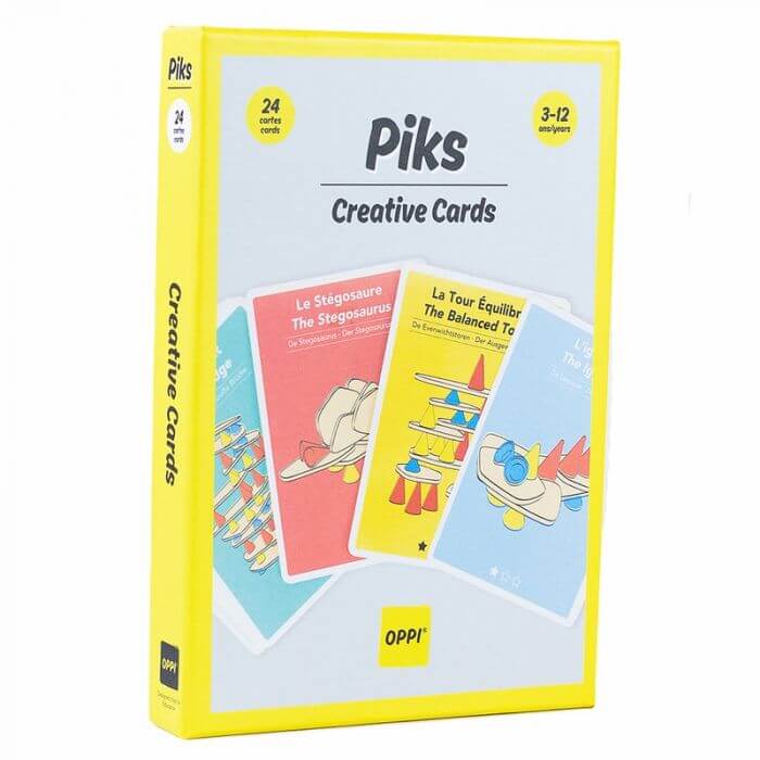 Piks - 24 Creative Cards – Panda Kids and Baby