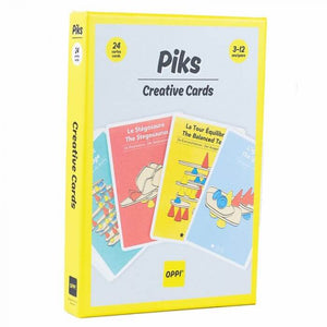 Piks - 24 Creative Cards-Panda Kids and Baby