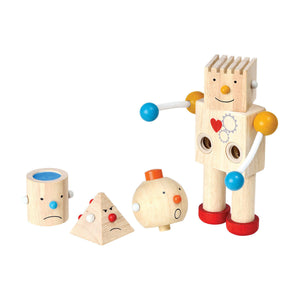 PlanToys - Build-A-Robot-Panda Kids and Baby