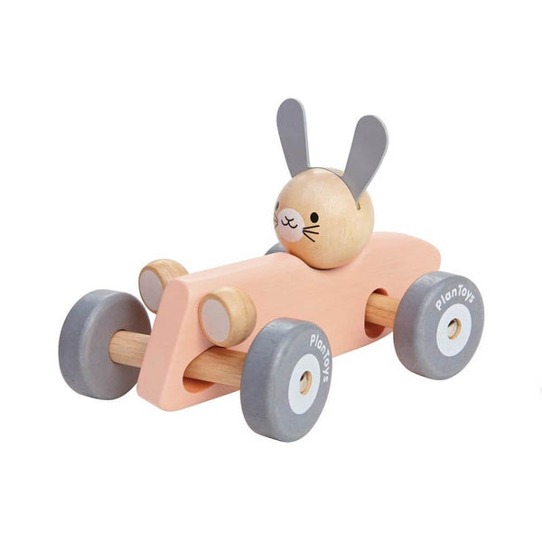 PLANTOYS - Bunny Racing Car - PT5717 Wooden Toys PlanToys 