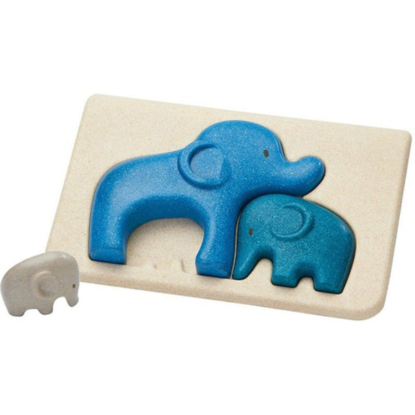 PlanToys - Elephant Puzzle-Panda Kids and Baby