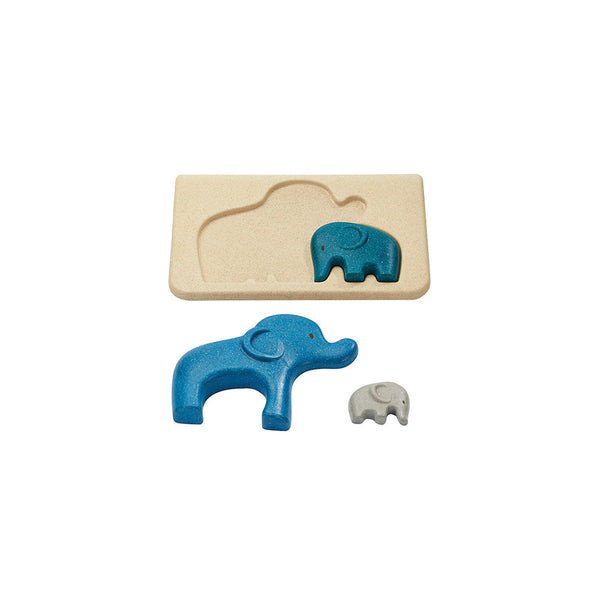 PlanToys - Elephant Puzzle-Panda Kids and Baby