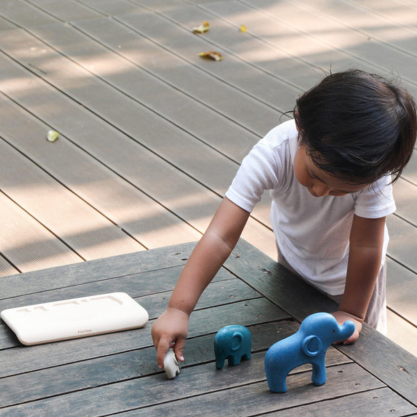 PlanToys - Elephant Puzzle-Panda Kids and Baby