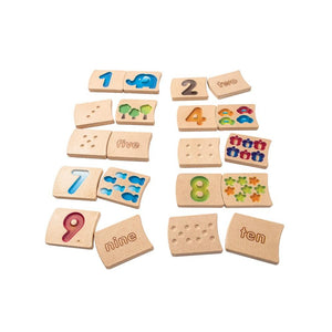 PLANTOYS - Number 1-10 - PT5641 Early Learning Toys PlanToys 
