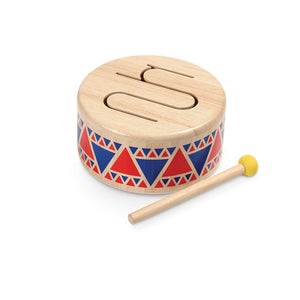 PlanToys - Solid Drum-Panda Kids and Baby