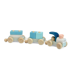 PlanToys - Stacking Train Trio-Panda Kids and Baby