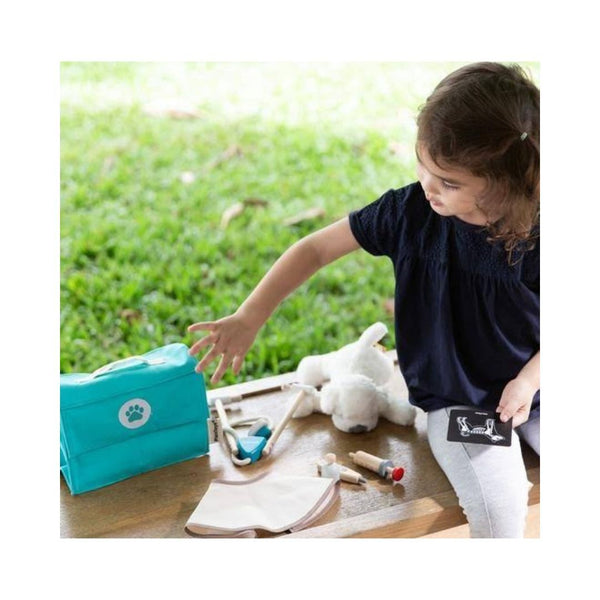 PlanToys - Vet Set - PT3490-Panda Kids and Baby
