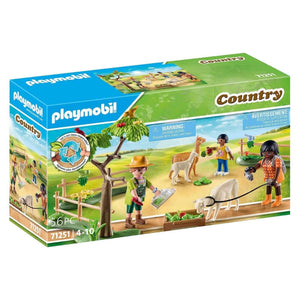 Playmobil - Alpaca Walk-Panda Kids and Baby