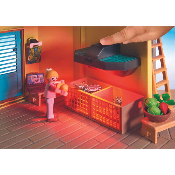 Playmobil - Animal Clinic-Panda Kids and Baby