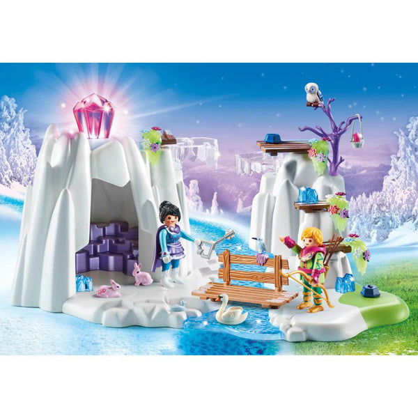 Playmobil - Crystal Diamond Hideout-Panda Kids and Baby