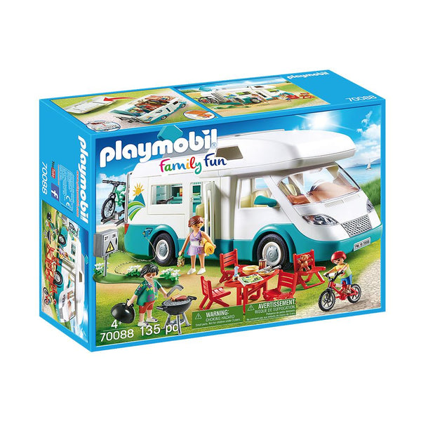 Playmobil - Family Camper - PMB70088-Panda Kids and Baby