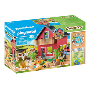 Playmobil - Farm House-Panda Kids and Baby