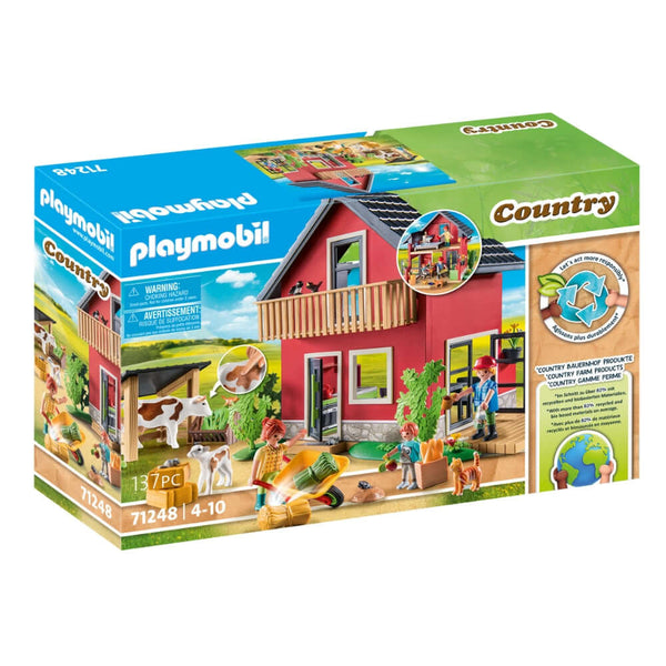 Playmobil - Farm House-Panda Kids and Baby