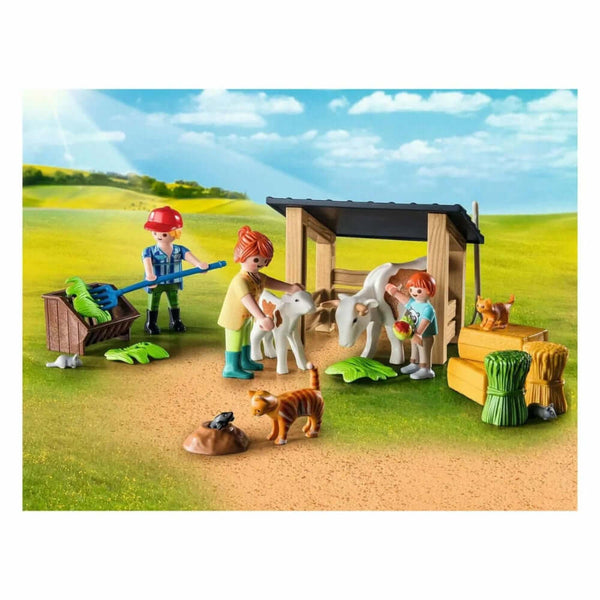 Playmobil - Farm House-Panda Kids and Baby