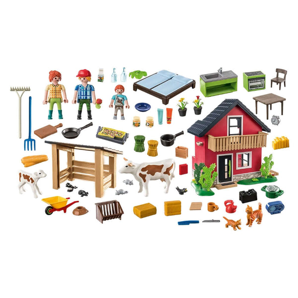 Playmobil - Farm House-Panda Kids and Baby