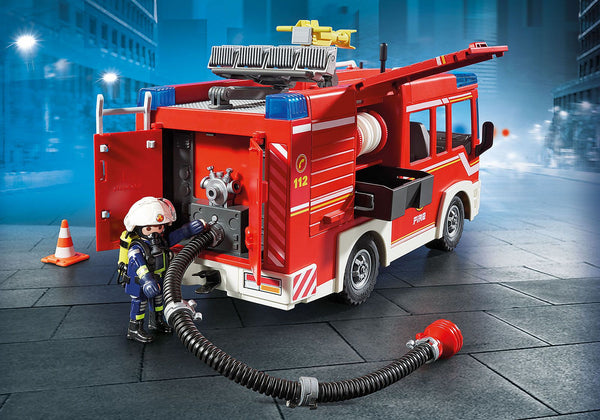 Playmobil - Fire Engine - PMB9464-Panda Kids and Baby